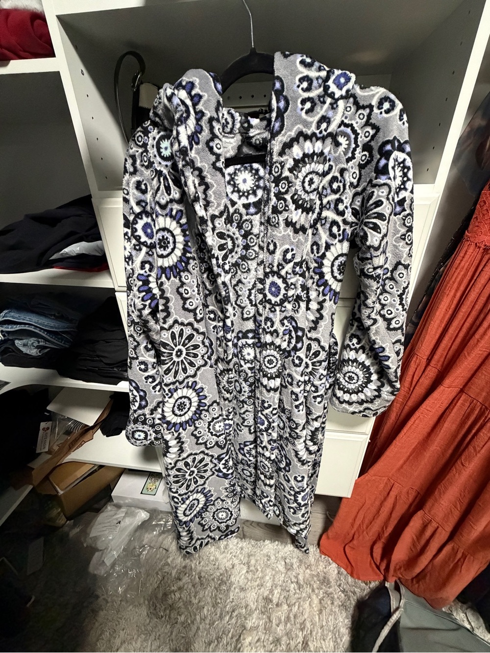 Vera Bradley fleece robe